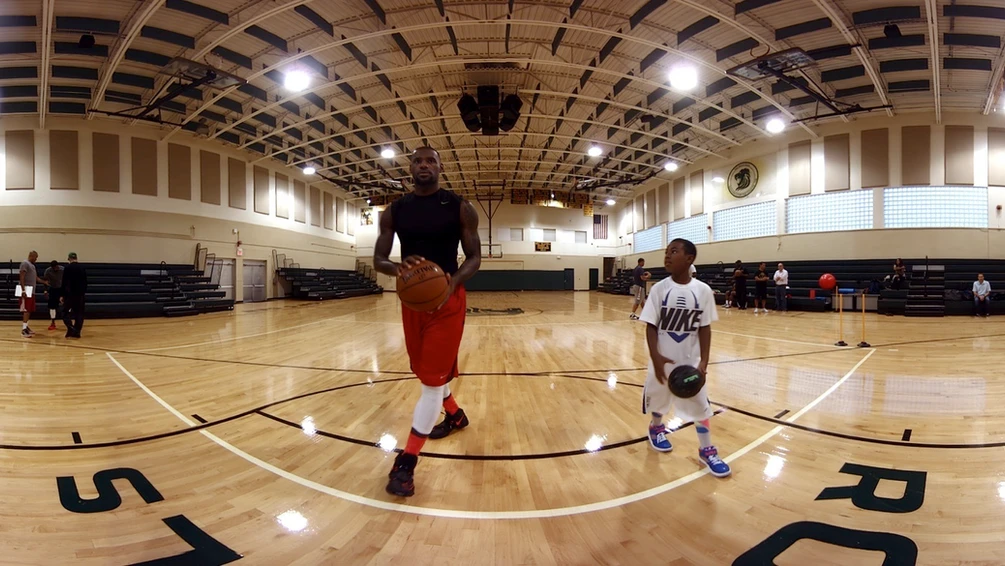 You are currently viewing LeBron James’ training on your Gear VR